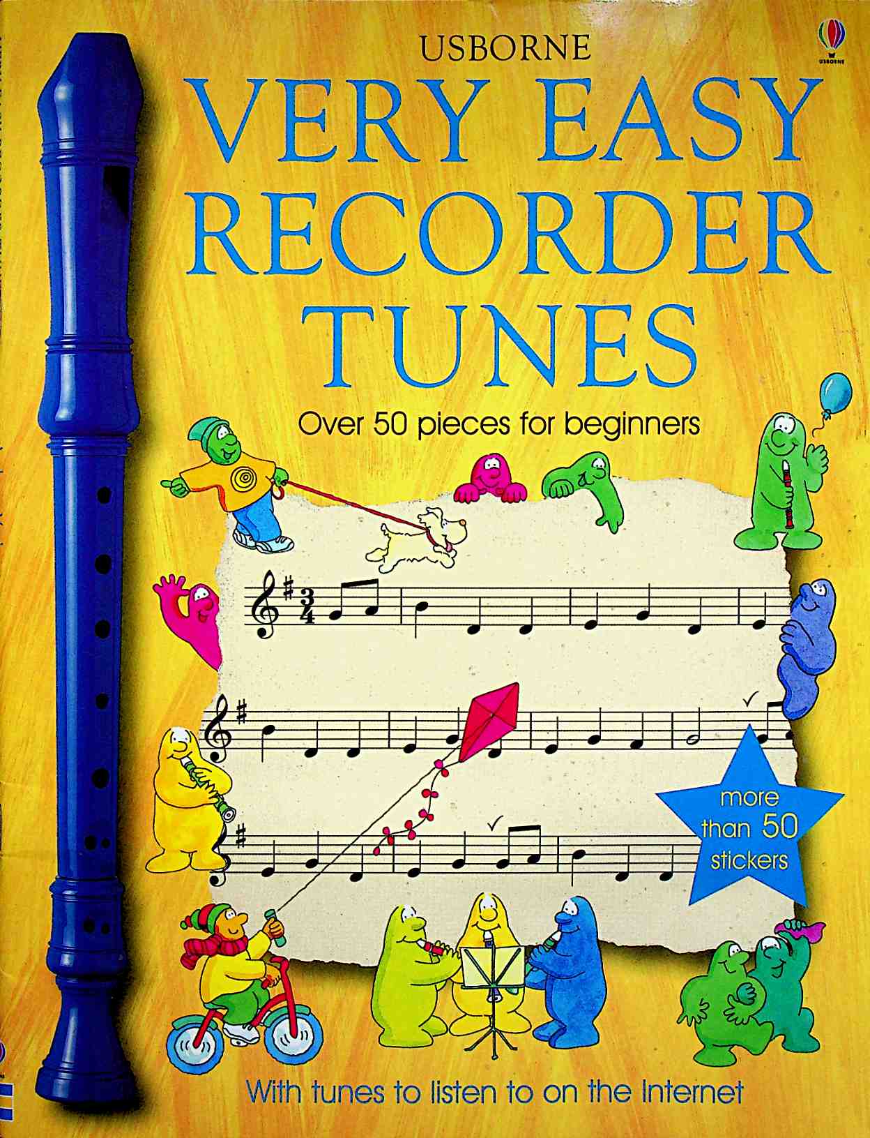 Very Easy Recorder Tunes Sticker Book