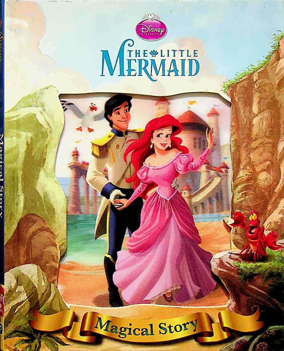 Disney The Little Mermaid Magical Story with Amazing Moving Picture Cover Disney Little Mermaid