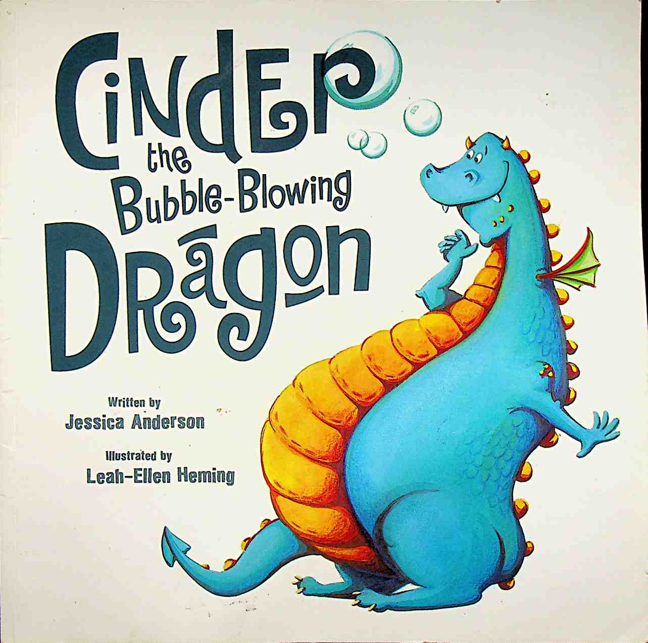 Cinder the Bubble Blowing Dragon
