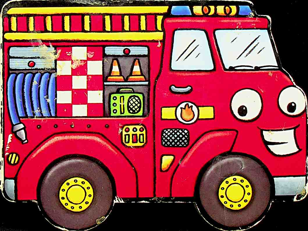 Vehicle Shaped: Fire Engine Vehicle Boards