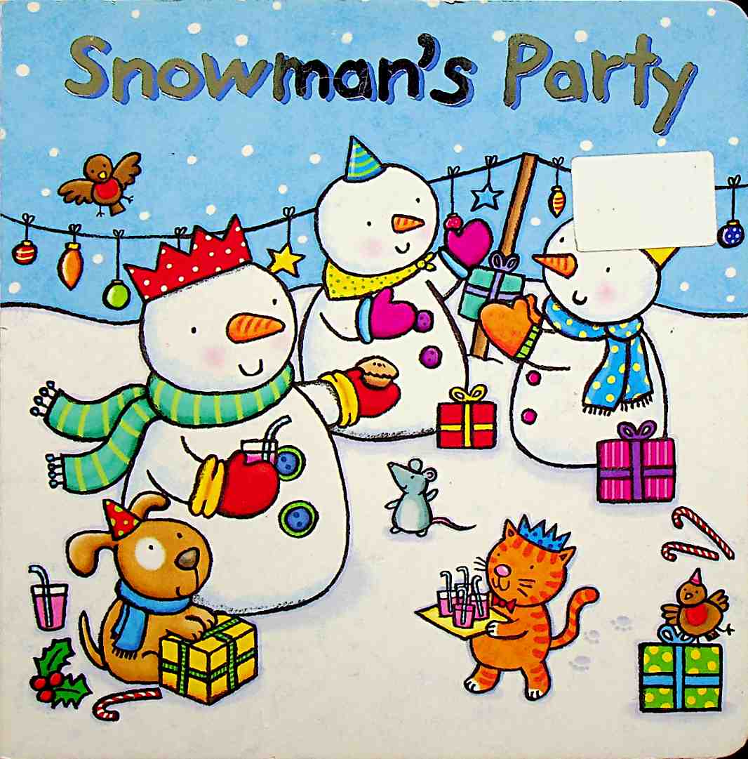 Snowman's Party Christmas Board